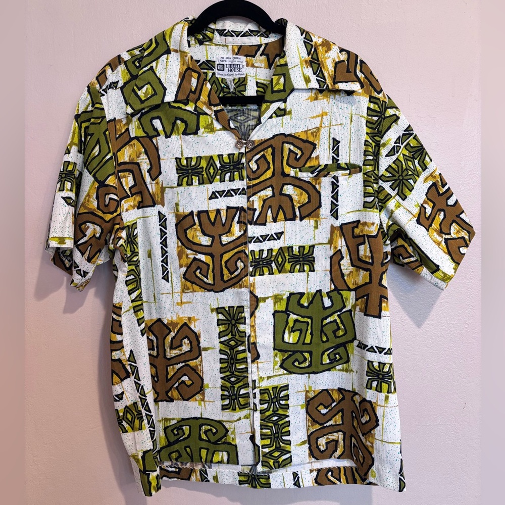 Liberty House Vintage 70s Made by Napili Men’s Hawaiian Shirt